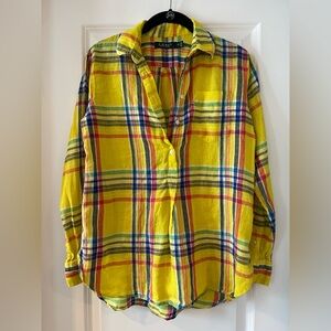 Ralph Lauren Linen Tunic Top